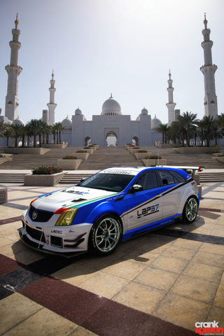 Illustration for article titled If GM won't build a Cadillac Wagon Racer, two guys in Dubai will